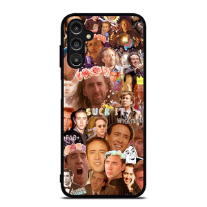 NICOLAS CAGE COLLAGE 2 Samsung Galaxy A14 5G Case Cover
