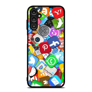 SOCIAL MEDIA LOGO Samsung Galaxy A14 5G Case Cover