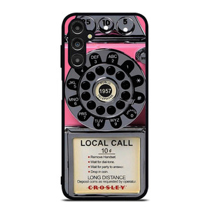 VINTAGE RETRO PAYPHONE PINK Samsung Galaxy A14 5G Case Cover