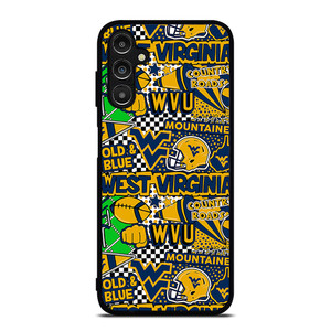 WEST VIRGINIA MOUNTAINEERS COLLAGE Samsung Galaxy A14 5G Case Cover WEST VIRGINIA MOUNTAINEERS COLLAGE Samsung Galaxy A14 5G Case Cover