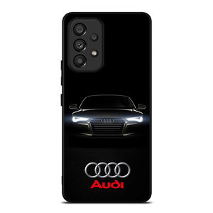 AUDI BLACK CAR Samsung Galaxy A53 5G Case Cover AUDI BLACK CAR Samsung Galaxy A53 5G Case Cover