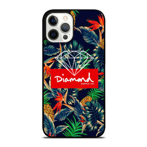 DIAMOND SUPPLY CO FLORAL LOGO iPhone 12 Pro Max Case Cover