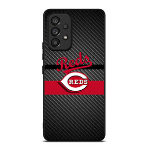 CINCINNATI REDS CARBON Samsung Galaxy A53 5G Case Cover