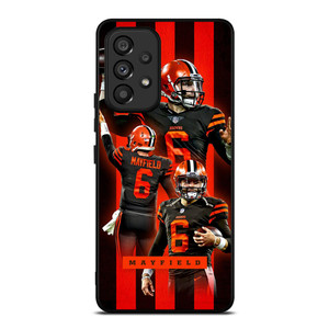 CLEVELAND BROWNS BAKER MAYFIELD 6 Samsung Galaxy A53 5G Case Cover CLEVELAND BROWNS BAKER MAYFIELD 6 Samsung Galaxy A53 5G Case Cover