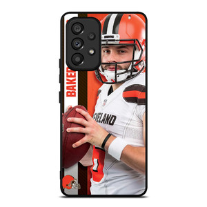 CLEVELAND BROWNS BAKER MAYFIELD Samsung Galaxy A53 5G Case Cover CLEVELAND BROWNS BAKER MAYFIELD Samsung Galaxy A53 5G Case Cover