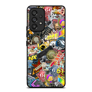 CSGO STICKER BOMB Samsung Galaxy A53 5G Case Cover