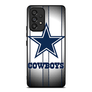DALLAS COWBOYS SILVER METAL Samsung Galaxy A53 5G Case Cover