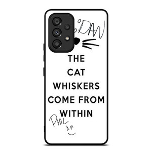 DAN AND PHIL THE WHISKERS 2 Samsung Galaxy A53 5G Case Cover
