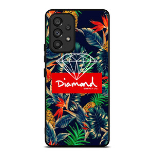 DIAMOND SUPPLY CO FLORAL LOGO Samsung Galaxy A53 5G Case Cover