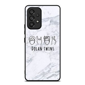 DOLAN TWINS MARBLE LOGO Samsung Galaxy A53 5G Case Cover