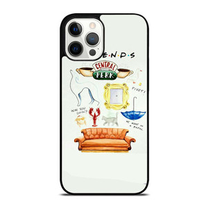 FRIENDS CENTRAL PERK ART iPhone 12 Pro Max Case Cover