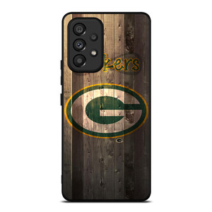 GREEN BAY PACKERS WOODEN Samsung Galaxy A53 5G Case Cover