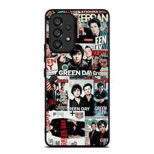 GREEN DAY BAND COLLAGE Samsung Galaxy A53 5G Case Cover