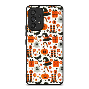 HALLOWEEN WITCH PUMPKIN PATTERN Samsung Galaxy A53 5G Case Cover