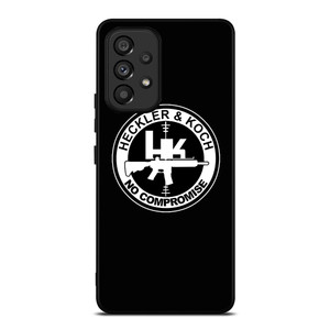 HECKLER AND KOCH LOGO 2 Samsung Galaxy A53 5G Case Cover HECKLER AND KOCH LOGO 2 Samsung Galaxy A53 5G Case Cover