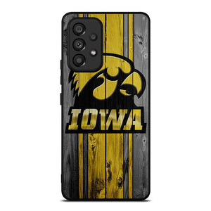 IOWA HAWKEYES WOODEN Samsung Galaxy A53 5G Case Cover