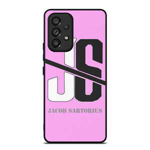 JACOB SARTORIUS PINK LOGO Samsung Galaxy A53 5G Case Cover