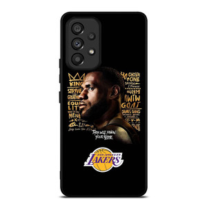 LEBRON JAMES WORD Samsung Galaxy A53 5G Case Cover