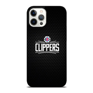 LOS ANGELES CLIPPERS METAL LOGO iPhone 12 Pro Max Case Cover LOS ANGELES CLIPPERS METAL LOGO iPhone 12 Pro Max Case Cover