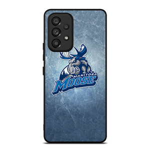 MANITOBA MOOSE NHL LOGO Samsung Galaxy A53 5G Case Cover MANITOBA MOOSE NHL LOGO Samsung Galaxy A53 5G Case Cover