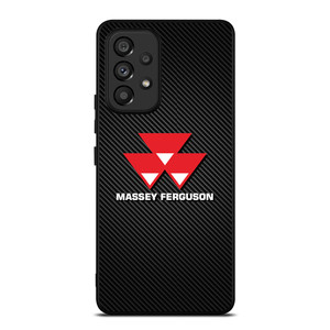 MASSEY FERGUSON TRACTOR LOGO CARBON Samsung Galaxy A53 5G Case Cover