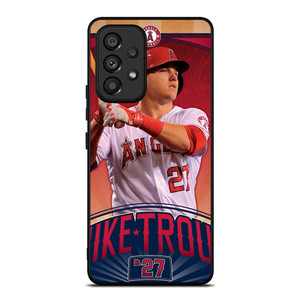 MIKE TROUT LOS ANGELES ANGELS 27 Samsung Galaxy A53 5G Case Cover MIKE TROUT LOS ANGELES ANGELS 27 Samsung Galaxy A53 5G Case Cover