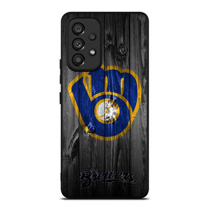 MILWAUKEE BREWERS WOODEN Samsung Galaxy A53 5G Case Cover