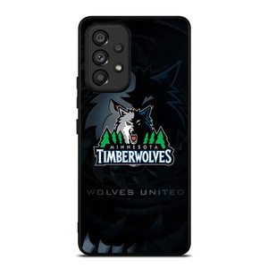 MINNESOTA TIMBERWOLVES ICON Samsung Galaxy A53 5G Case Cover