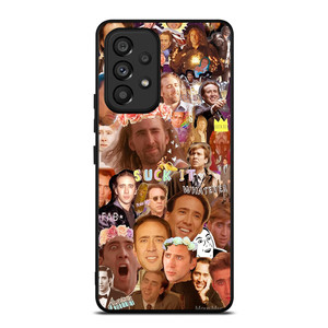 NICOLAS CAGE COLLAGE 2 Samsung Galaxy A53 5G Case Cover