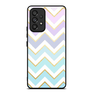 OMBRE PASTEL CHEVRON PATTERN Samsung Galaxy A53 5G Case Cover