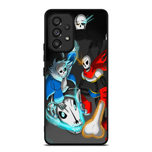 PAPYRUS AND SANS UNDERTALE CARTOON Samsung Galaxy A53 5G Case Cover
