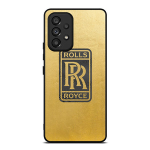 ROLLS ROYCE LOGO GOLD Samsung Galaxy A53 5G Case Cover