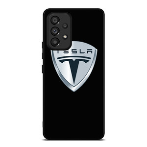 TESLA BLACK LOGO Samsung Galaxy A53 5G Case Cover