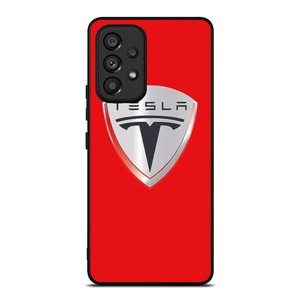 TESLA RED LOGO Samsung Galaxy A53 5G Case Cover