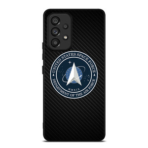 UNITED STATES SPACE CORPS USSC CARBON LOGO Samsung Galaxy A53 5G Case Cover