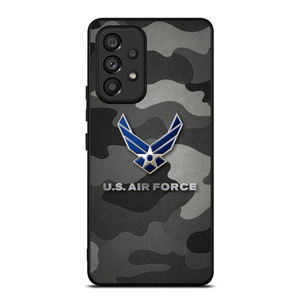 US AIR FORCE CAMO LOGO  Samsung Galaxy A53 5G Case Cover
