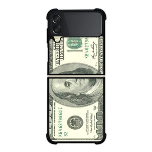 $100 DOLLAR BILL MONEY Samsung Galaxy Z Flip 3 5G Case Cover