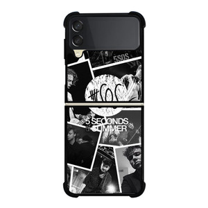 5 SECONDS OF SUMMER COLLAGE Samsung Galaxy Z Flip 3 5G Case Cover