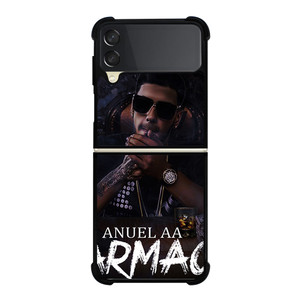 ANUEL AA REAL HASTA LA MUERTE RAPPER Samsung Galaxy Z Flip 3 5G Case Cover