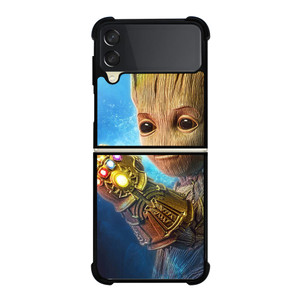 BABY GROOT GAUNTLET Samsung Galaxy Z Flip 3 5G Case Cover