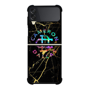 CAMERON DALLAS BLACK DAZZLE Samsung Galaxy Z Flip 3 5G Case Cover