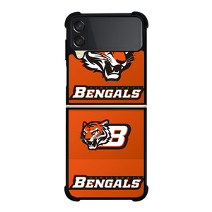 CINCINNATI BENGALS LOGO Samsung Galaxy Z Flip 3 5G Case Cover CINCINNATI BENGALS LOGO Samsung Galaxy Z Flip 3 5G Case Cover