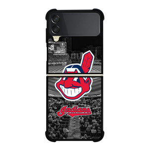 CLEVELAND INDIANS MLB ICON Samsung Galaxy Z Flip 3 5G Case Cover