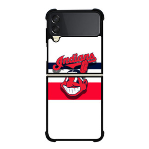 CLEVELAND INDIANS STRIPE LOGO Samsung Galaxy Z Flip 3 5G Case Cover