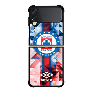 CRUZ AZUL DEPORTIVO LOS CEMENTEROS Samsung Galaxy Z Flip 3 5G Case Cover CRUZ AZUL DEPORTIVO LOS CEMENTEROS Samsung Galaxy Z Flip 3 5G Case Cover