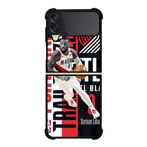 DAMIAN LILLARD TRAIL BLAZERS Samsung Galaxy Z Flip 3 5G Case Cover