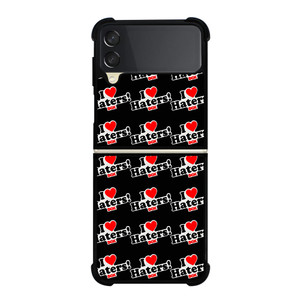 DGK I LOVE HATERS PATTERN Samsung Galaxy Z Flip 3 5G Case Cover DGK I LOVE HATERS PATTERN Samsung Galaxy Z Flip 3 5G Case Cover