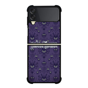 DISNEY HAUNTED MANSION PATTERN LOGO Samsung Galaxy Z Flip 3 5G Case Cover