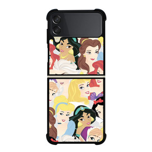 DISNEY PRINCESS CARTOON 2 Samsung Galaxy Z Flip 3 5G Case Cover