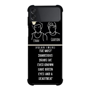 DOLAN TWINS SILHOUETTE Samsung Galaxy Z Flip 3 5G Case Cover
